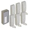 Acet/Tonna Easy Kit 2 Wire Intercom 9 Way 2 Acet/Tonna Easy Kit 2 Wire Intercom 9 Way -Access Control Sales Store 2832