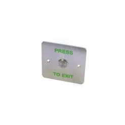 Stainless Steel Surface 1 Gang Exit Button