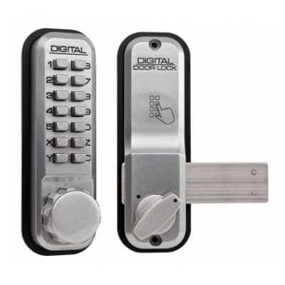 Lockey 2200 Series Digital Push Button Lock With Rim Dead Bolt 3 Lockey 2200 Series Digital Push Button Lock With Rim Dead Bolt