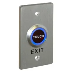 Touch' Touch To Exit Button - H86 X W50mm