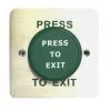 Green Dome Exit Button Large