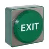 Exit' Large Green Disc Exit Button - H88 X W88 X D40mm -Access Control Sales Store 6040