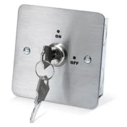 Single Gang Momentary Standard Keyswitch