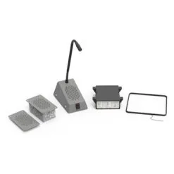 Counter Intercom Flush Mounted