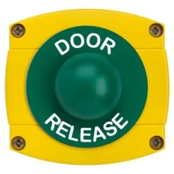 Securefast IP66 Rated Door Release Green Dome
