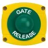 Securefast IP66 Rated Gate Release Green Dome With Yellow Backbox