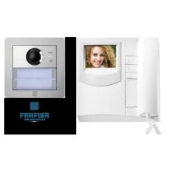 Farfisa Kit DUO 1way Alba Panel Exhito Monitor