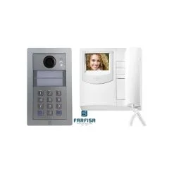 Farfisa Kit DUO 1way Alba C/w Rainhood, Keypad & Exhito Monitor