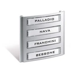 Bitron AN6215/L – 4 Or 8 Button Module – Silver