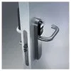 Lock - Right Handed In Brushed Stainless Steel With Straight Lever -Access Control Sales Store 6874
