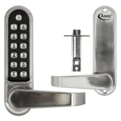 Easy Code Change Digital Lock With Optional Free Passage & 60mm Latch