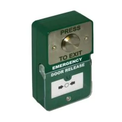 Large Exit Button & Call Point 'PRESS TO EXIT'