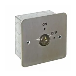 Deedlock Flush Maintained 2 Position Key Switch (c/w 2 Keys)