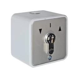 Deedlock Surface 3 Position Maintained Key Switch (c/w Euro Cylinder)