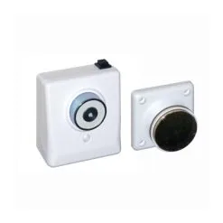 Wall Mounted, Door Hold-Open Electro-Magnet 24V DC - Plastic