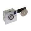Flush Wall Mounted, Door Hold Open Electro-Magnet 24V DC - Stainless Steel
