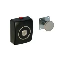 Opera, Wall Mounted, Hold-Open Electro-Magnet 24V DC - Plastic