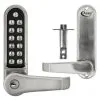 Easy Code Change Digital Lock With Key Override & Optional Free Passage -Access Control Sales Store 7290