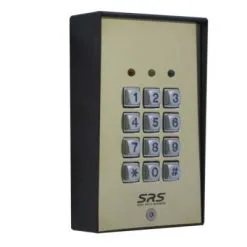 Programmable 108 Code Brass, Illuminated Surface Keypad