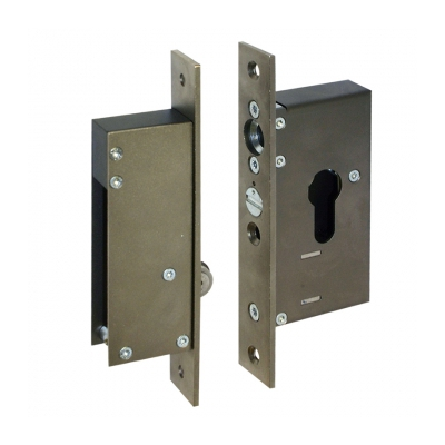 Sliding Door Lock With Hold Back - 12/24V DC 3 Sliding Door Lock With Hold Back - 12/24V DC