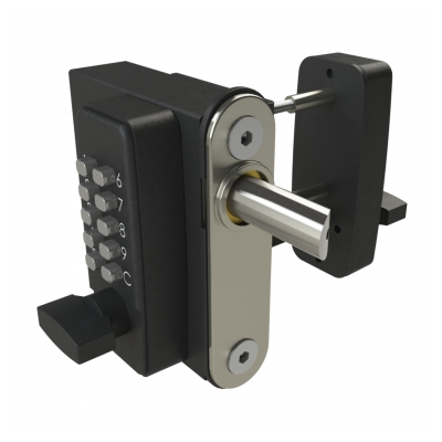 Gatemaster Digital Gate Lock Surface Fixed Double Sided 3 Gatemaster Digital Gate Lock Surface Fixed Double Sided