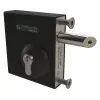 Select Pro Bolt On Long Throw Keylatch - Key Both Sides - Push Button Lock